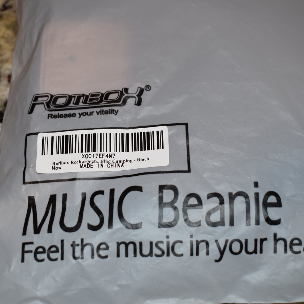 Rotibox Bluetooth Beanie Hat Wireless Headphone for Outdoor Sports - Picture 6 of 6